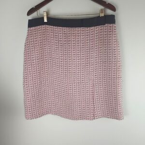 Uniform John Paul Richard Plaid Tweed Lined Skirt Plus Size 14